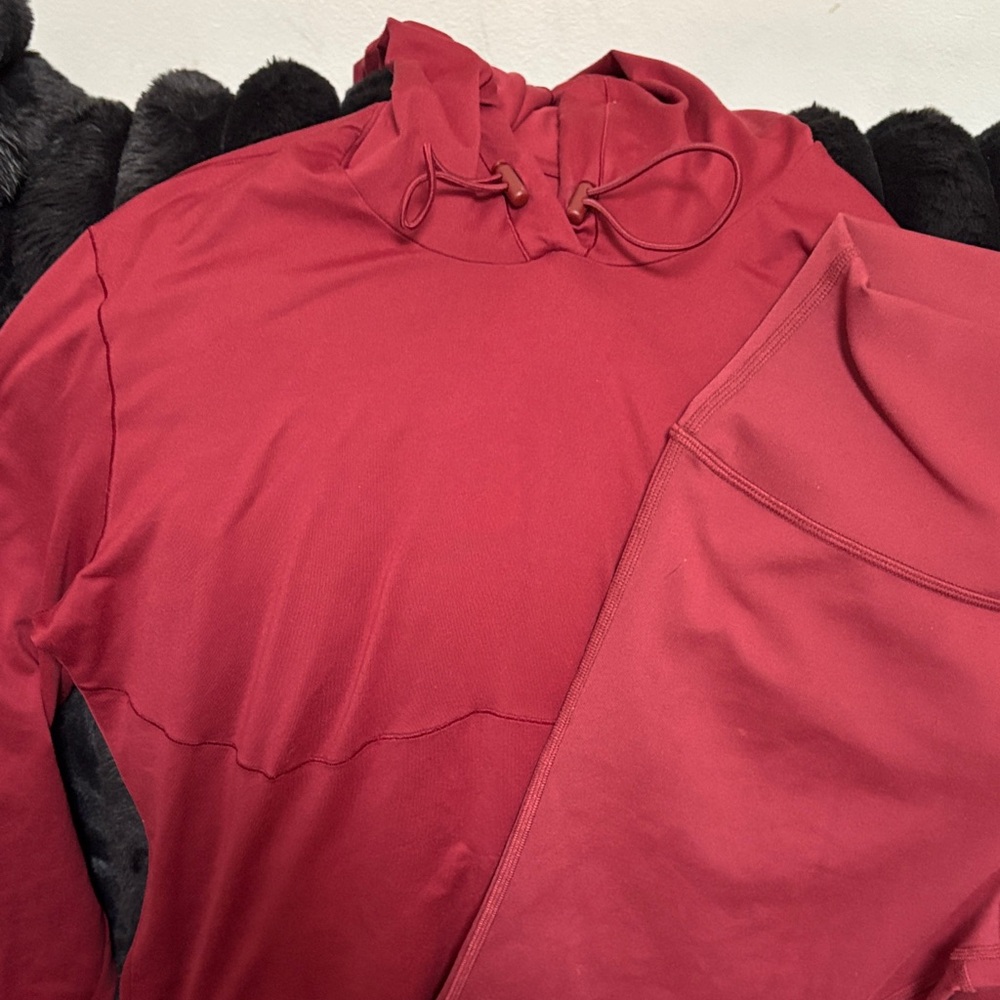 ALO Yoga Red Boot Cut Pants - Picture 4 of 5